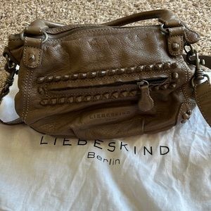 Liebeskind Berlin gina d size n new stone v knots handbag.